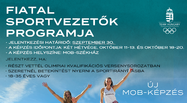 Indul a Fiatal Sportvezetők Programja