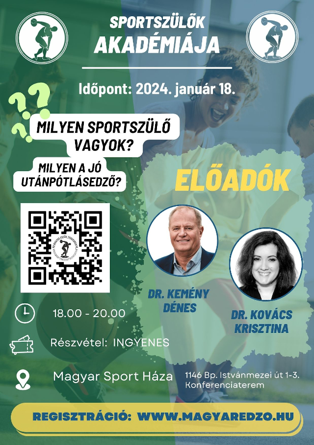 Január 18-án: Indul a Sportszülők Akadémiája!