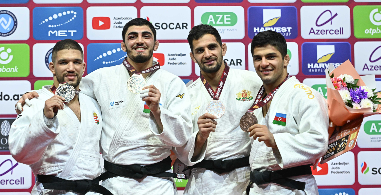 Négy magyar Grand Slam-érem Bakuból!